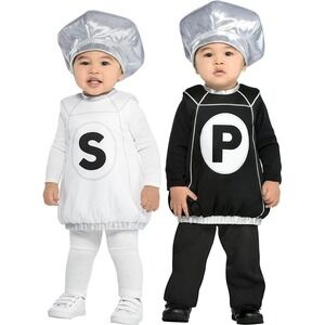 Shaker Sweeties Salt Pepper Set Of 2 Halloween Costumes Infant 6-12 Months Twins